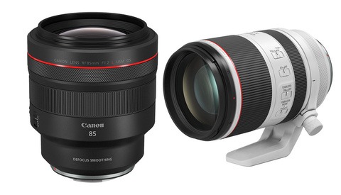 Canon Announces the RF 85mm f/1.2L USM DS and RF 70-200mm f/2.8L IS USM Lenses
