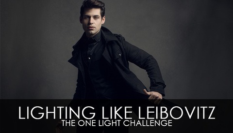 Lighting Like Leibovitz – The One Light Challenge